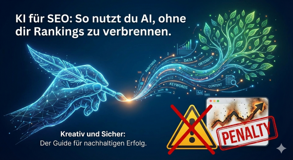 KI f&uuml;r SEO: So nutzt du AI, ohne dir Rankings zu verbrennen